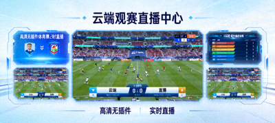 云端观赛直播中心 - 高清无插件体育赛事实时直播画面